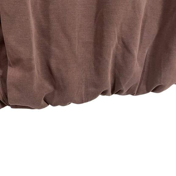 Athleta Seasoft Bubble Hem Hoodie‎ in Smokey Rose Size XS - Picture 5 of 8